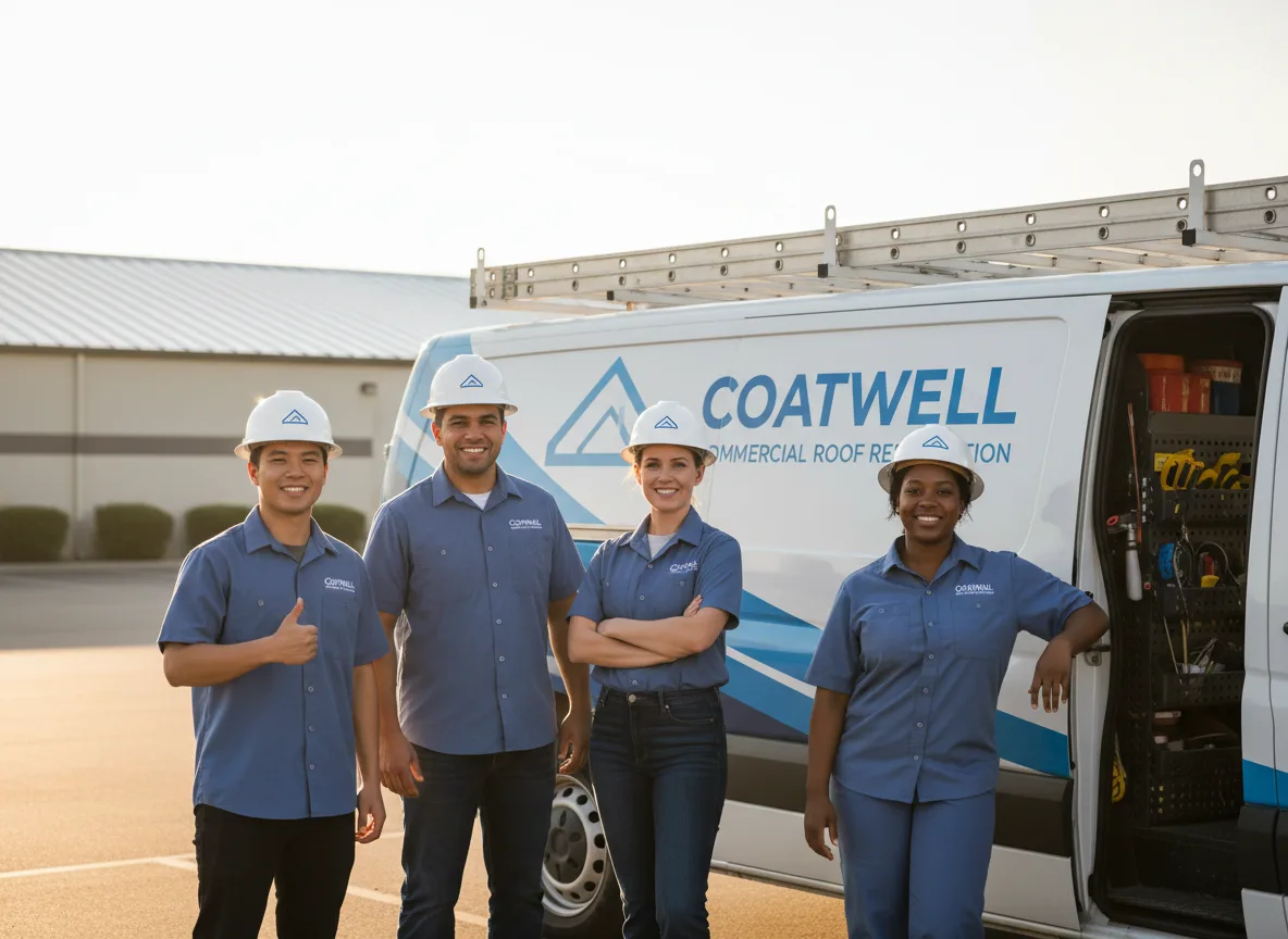 Commercial roof coating company in Decatur, IA